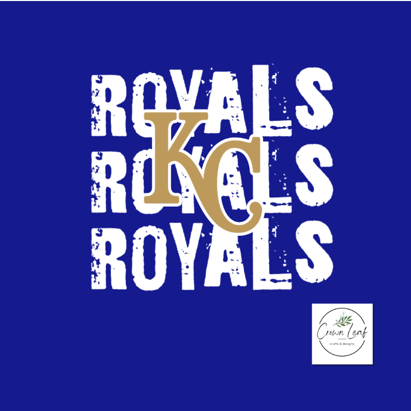 Gold KC ROYALS Stacked Main Image